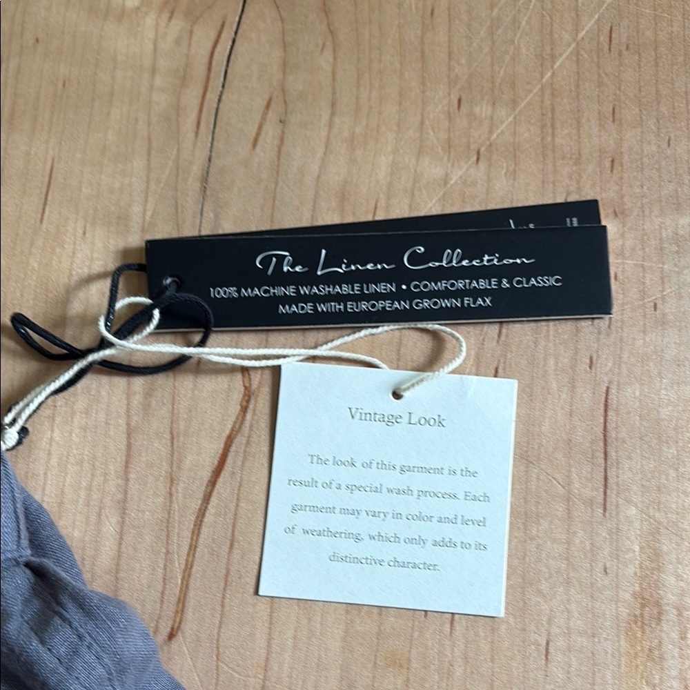 Nicole Miller Linen Jogger Pants - Picture 5 of 5